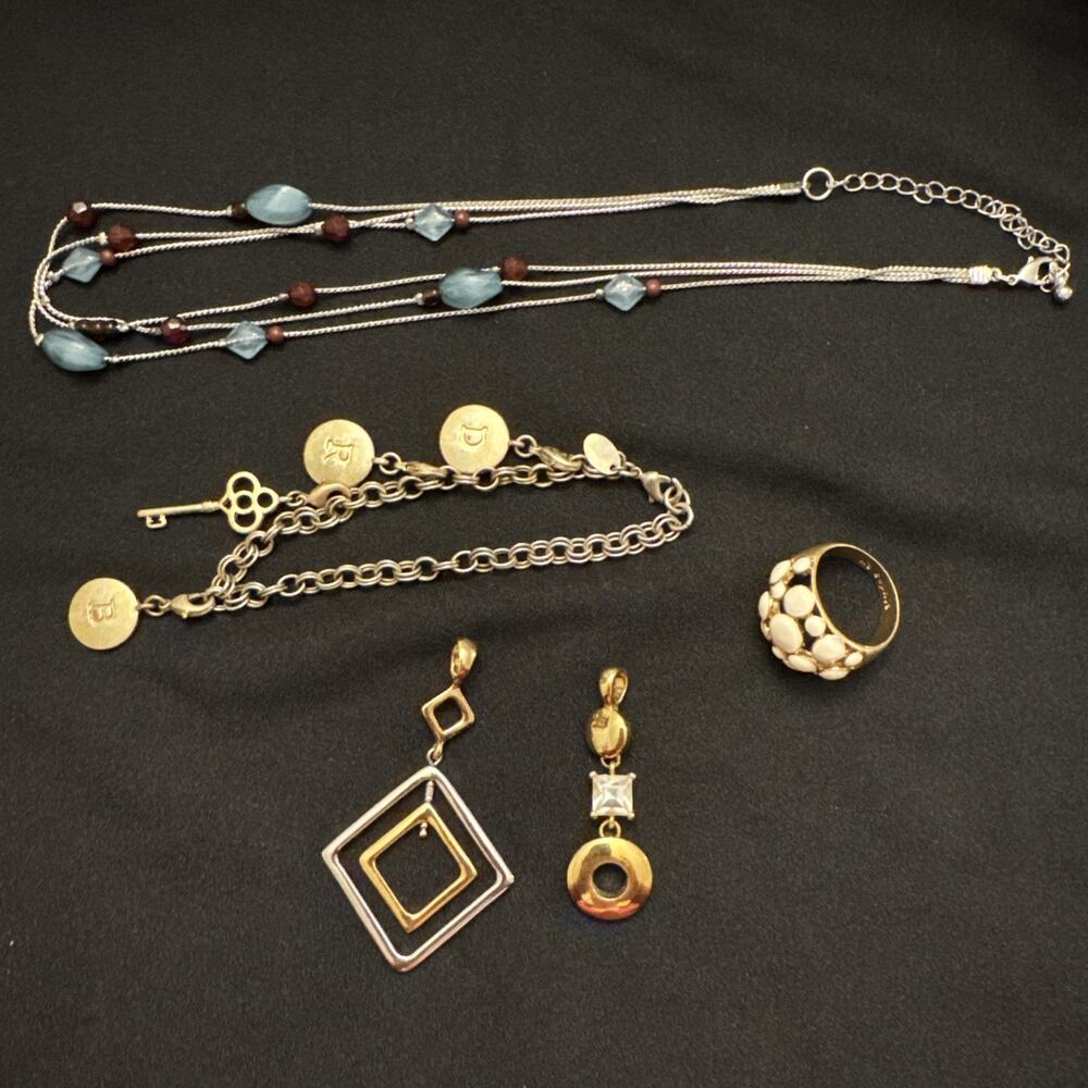 Jewelry Lot Of 5 - Including 3 Lia Sophia Pieces